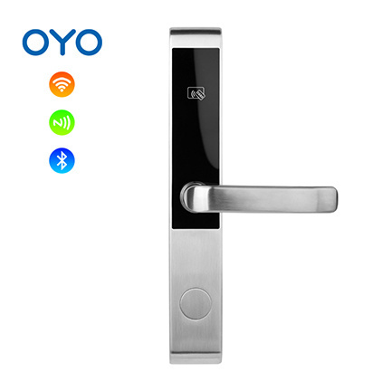 OYO Tuya Smart Card Lock Door Mortise Waterproof Outdoor Gate Smartkey Entry Single Electronic Hotel Lock For Main Door