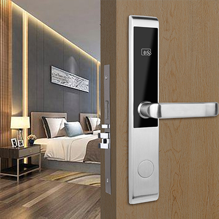 OYO Electric Deadbolt Multi Function Hight with management software system key card operated hotel automated smart door locks