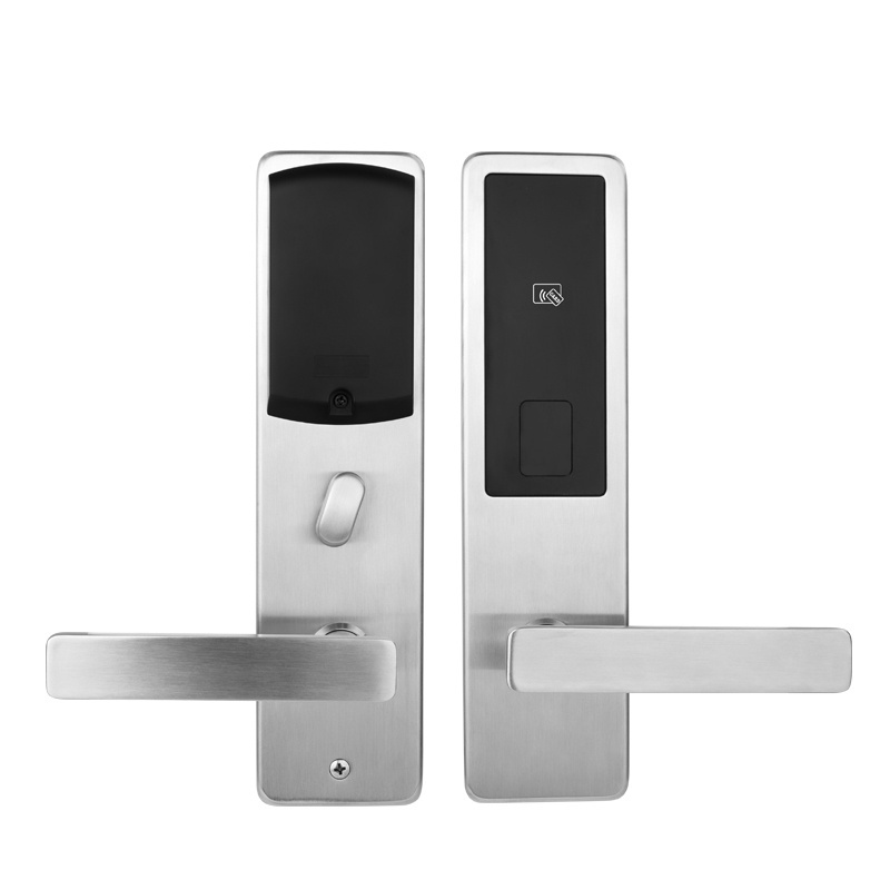 OYO Stainless Steel Security Electronic hotel keyless card management system Smart Deadbolt Credit Key Rf card door lock