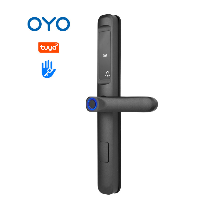 OYO Anti-peep password Electronic Door Locks Hotel finger touch smart biometric fingerprint lock high Security TT Lock