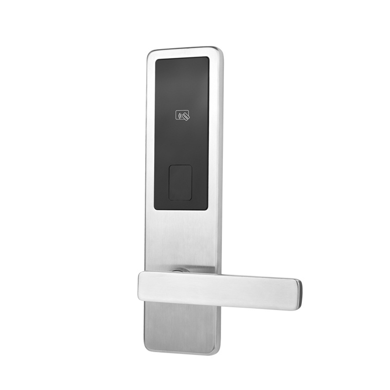 OYO Stainless Steel Security Electronic hotel keyless card management system Smart Deadbolt Credit Key Rf card door lock