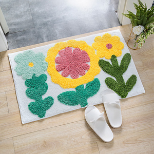 Super absorbent  Bathroom Set Anti-slip Carpets And Rugs Digital Door Mat  Wholesale Area Rugs For Bathroom