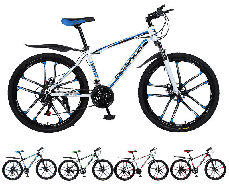 Fashion Design Full Shockingproof Frame 21 Speed Alloy Frame MTB Bike Mountain Bicycle For Adults