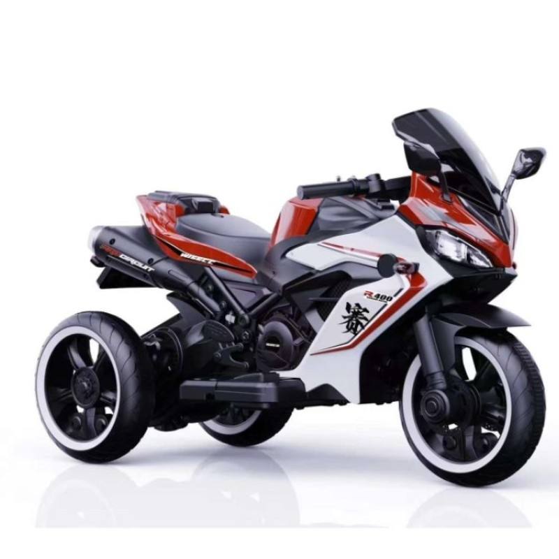 Hot Sale Mini Electric Motorcycle for Kids Red Ride-On Car with Remote Control Powered by Battery Unisex Powerwheels