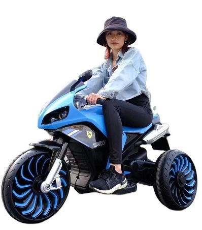 China Wholesale 12V Battery Rechargeable Large Size Two Wheel/Children Three Wheel Kids Ride on Electric Motor Bike