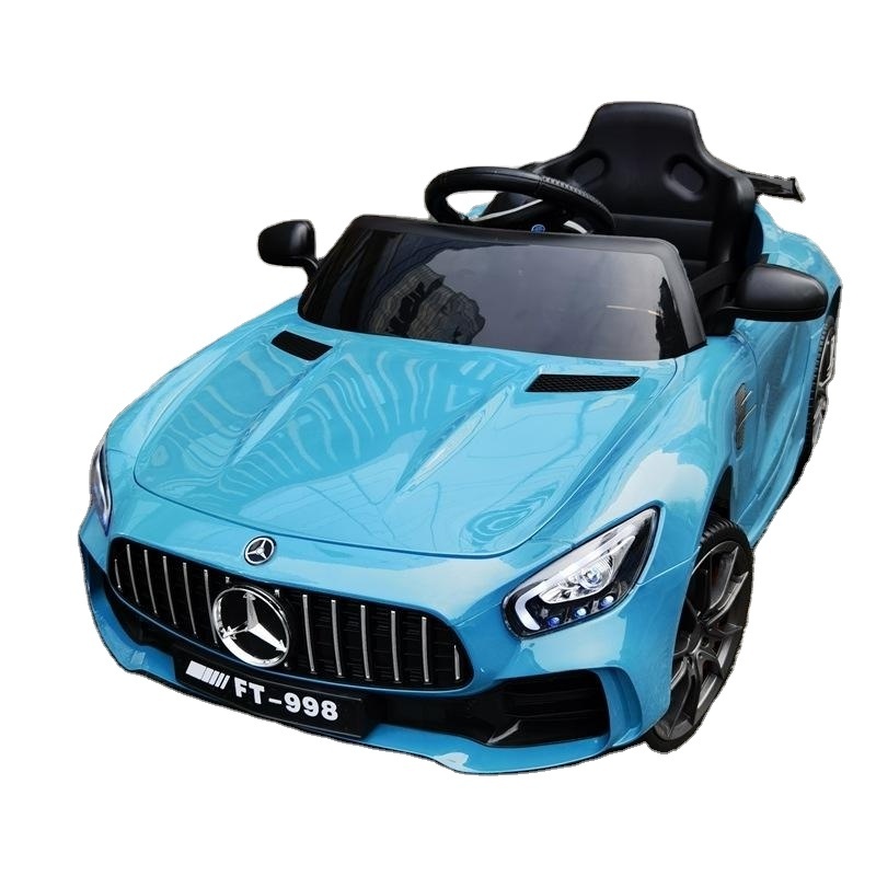 OYT Double Door Remote Control Children Electric Car Toy Ride On Car With Battery Power Wheel 6v Kids Car Toy Vehicle