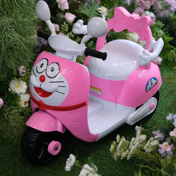 6V plastic kids electric motor car toy with light and musics Baby battery operated motorcycle