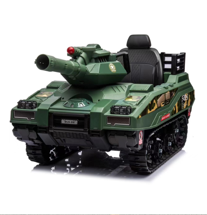 OYT New Model Double-drive Ride on Car 12v 24V Battery Operated kids Ride on Tank Car Fire with Shells