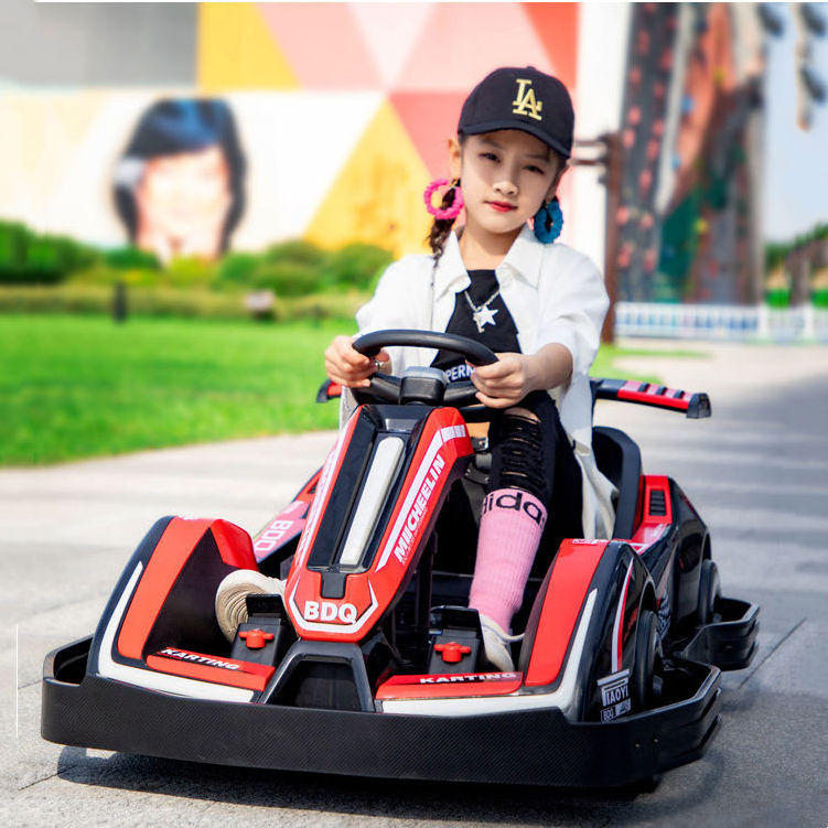 Newest Pedal Go Karts for kids 24v ride on car battery powered electric go kart pedal cars for kids