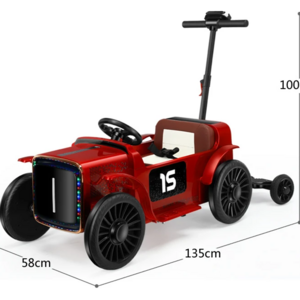 Hot sale kids electric car toy for sale 12V kids ride on tractor with trailer children electric ride on car remote control