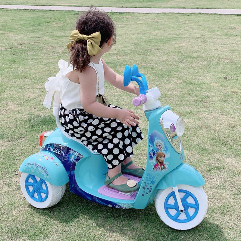 Wholesale Girl Kids Electric Motorcycle baby Motor 6V Battery Operated Toy Trike Ride On Car Toy