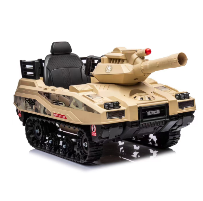 OYT New Model Double-drive Ride on Car 12v 24V Battery Operated kids Ride on Tank Car Fire with Shells