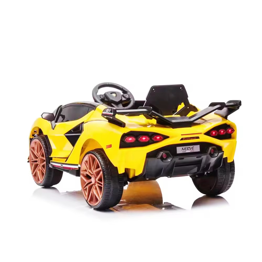 Music and LED Lights Included Wholesale Children Electric Toy Car Lamborghini 2 Seater Kids Electric Car 2024 vehicle / vehicles