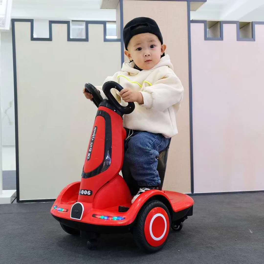 360 Drift Car Baby Self Balance Children Scooter Bicycle Swing Bike Car Ride on Toy Car Go Kart Outdoor Wholesale Electric Kid