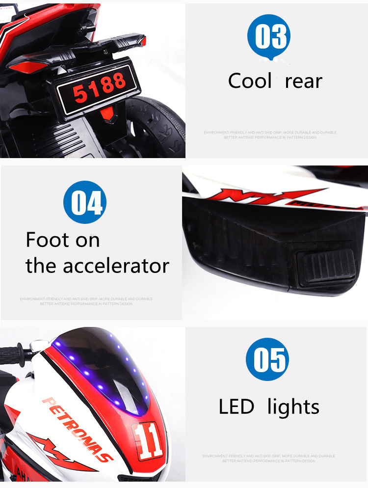 Kids Ride On Motorcycle Kids Ride on Electric Power Motorcycle Battery Charger Toy Motorcycle for Kids