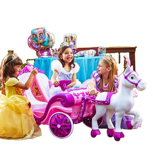 Princess Royal Horse and Carriage Girls 6V Ride on car