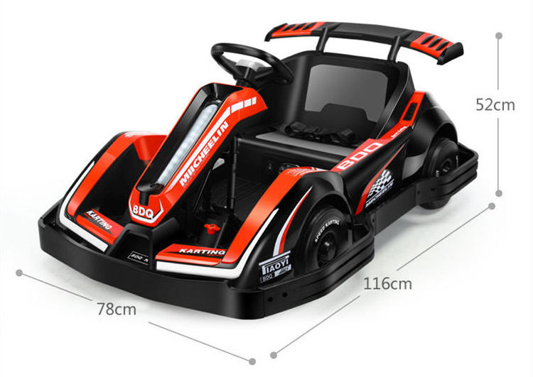 Newest Pedal Go Karts for kids 24v ride on car battery powered electric go kart pedal cars for kids