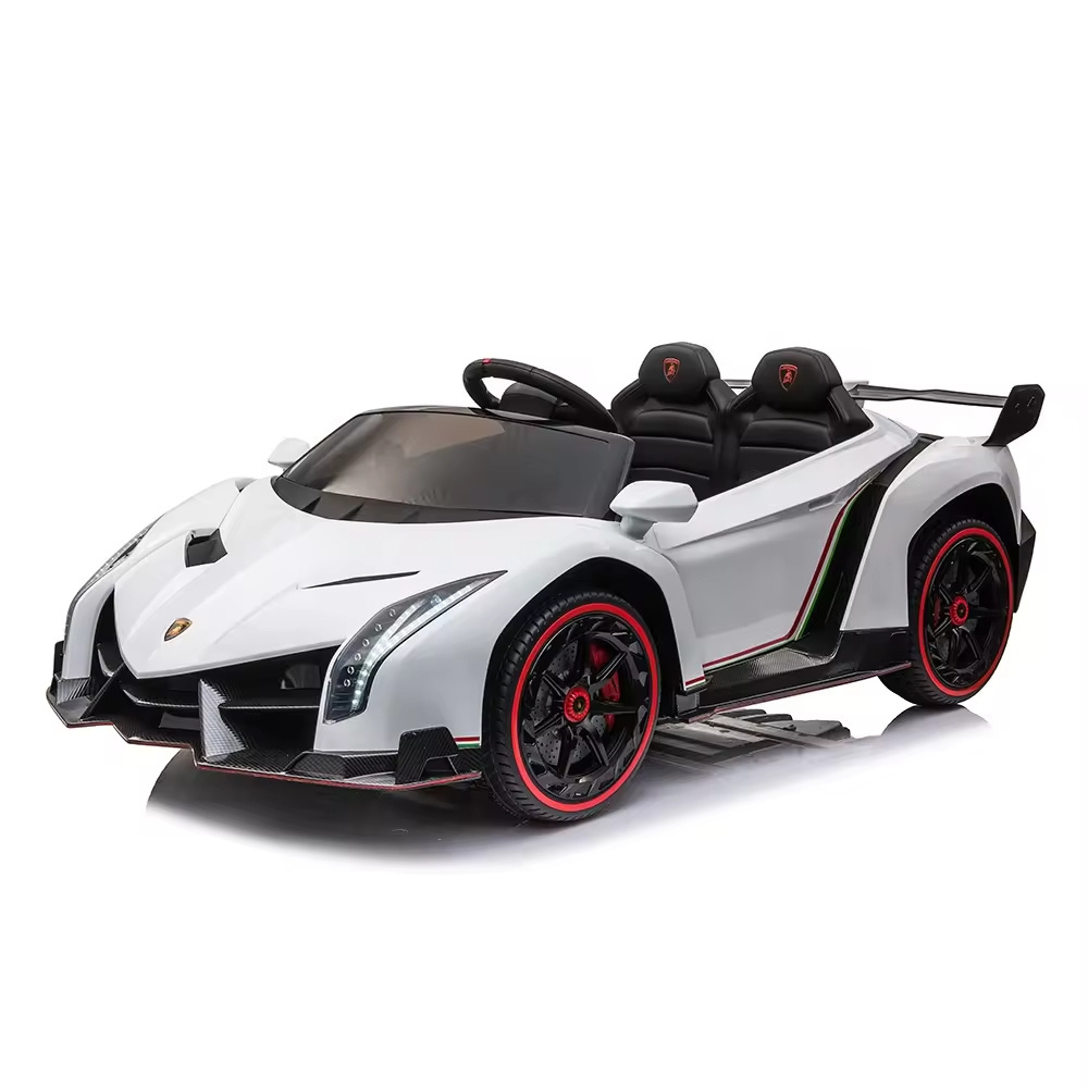 Newest Hot Lamborghini kids rid on car,12V Battery Rechargeable Remote Control Baby Ride On Toy Electric Car for 5-10 Years