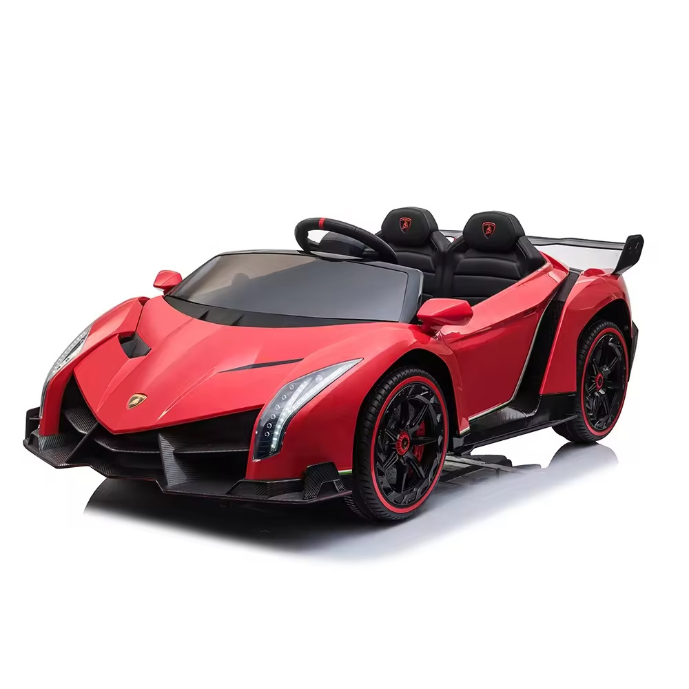 Newest Hot Lamborghini kids rid on car,12V Battery Rechargeable Remote Control Baby Ride On Toy Electric Car for 5-10 Years