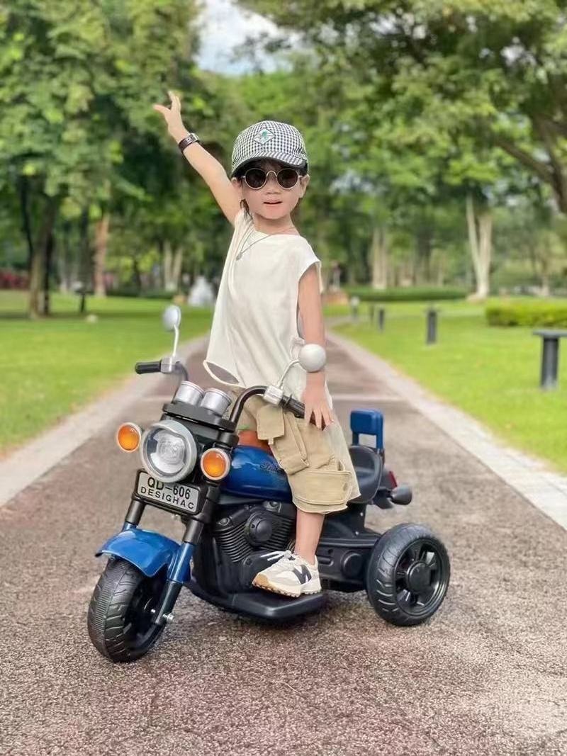 Ride-on cars for kids toys motorbike two-seater learning 12V/7A battery BMW tricycle motorcycle 540W motor Simulated throttle