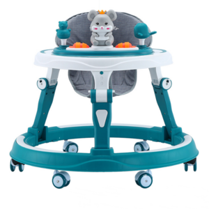 Hot sale new baby walker multifunctional anti-o-leg anti-rollover trolley baby can sit and push to learn to drive