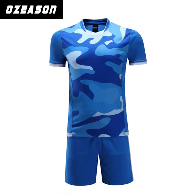 Personalized custom camo soccer jersey original design sublimation football training uniform