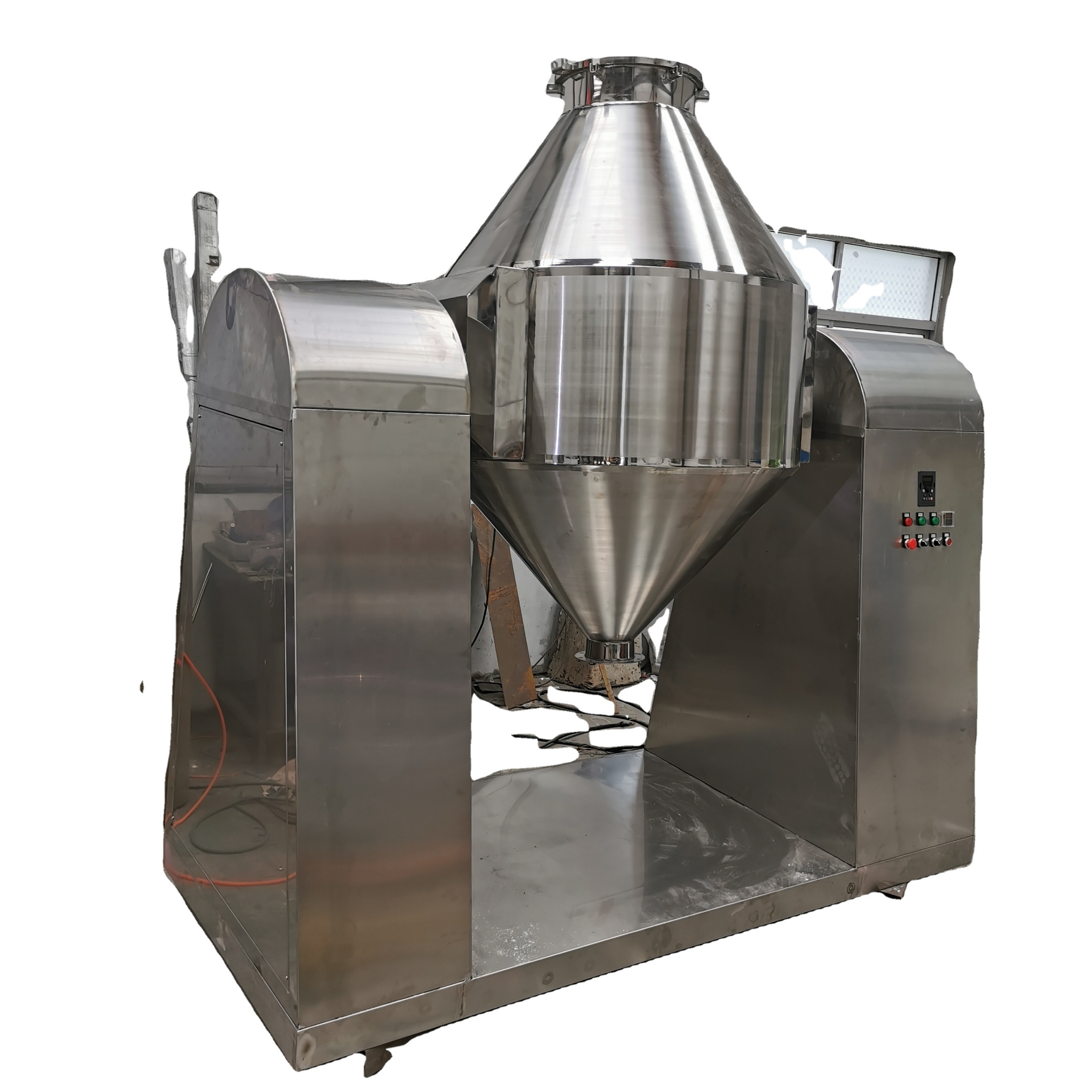 Dry Powder Double Cone Vertical Stainless Steel Mixing Rotary Powder Mixer