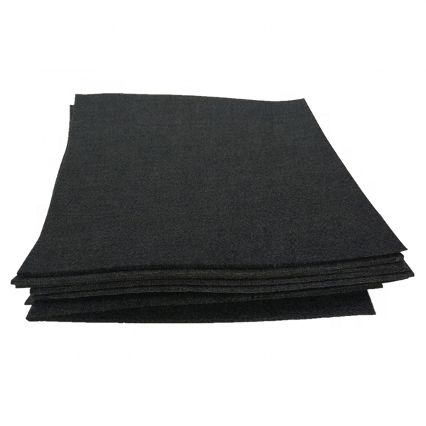 Customized excellent purification effect durable active carbon fiber felt