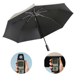 Ultra light Mini sunshade compact portable women UV protection  sunshine and rain 6 capsule folding umbrella