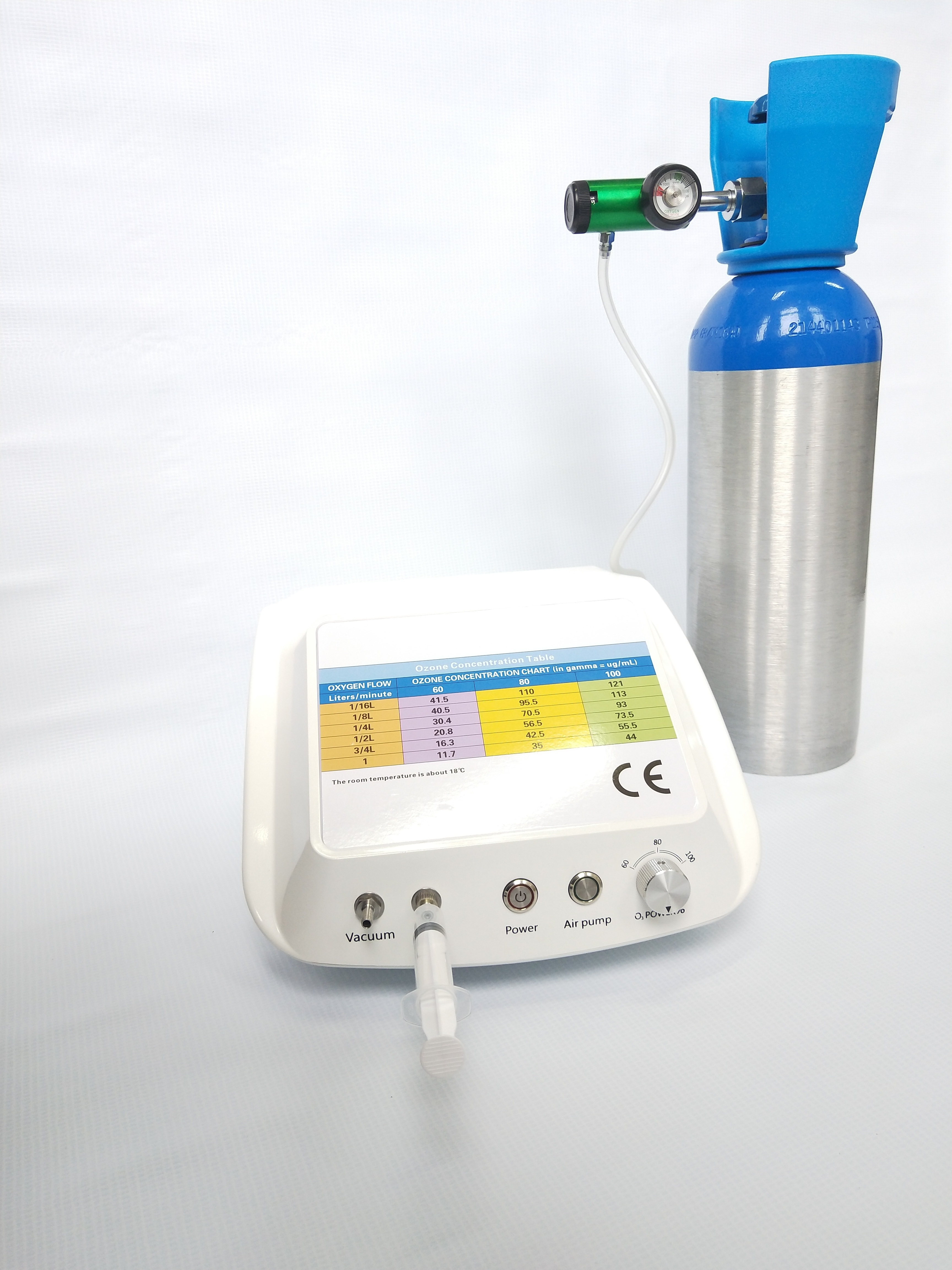 Corona medical ozonizer, cold plasma laboratory ozone generator