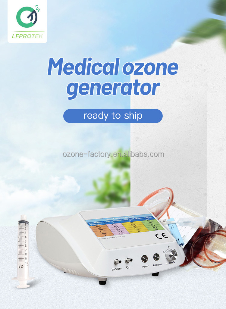 Corona medical ozonizer, cold plasma laboratory ozone generator