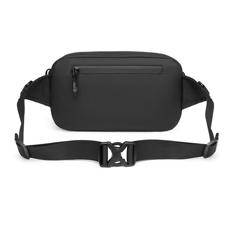 OZUKO 9655 New Style Wholesale Fashion Waist Bag Lightweight Dailyused Fanny Pack Bum Waist Bag For Men Sport Cycling Chest Bag