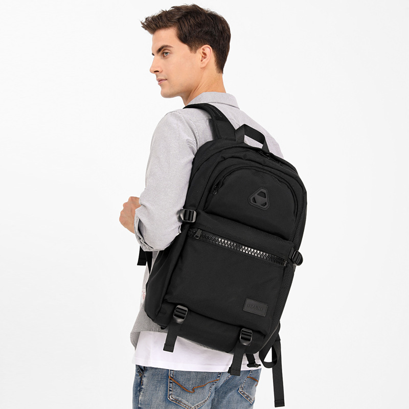 Ozuko 9488 Wholesale Backpack School Bags 2021  Laptop Bag for Men 15.6 Hiking Outdoor Sports Laptop Backpacks With USB Port