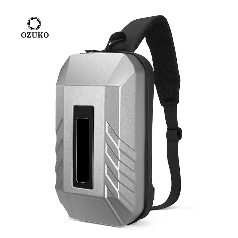 Ozuko 9499 Sales Fabric Mini Crossbody Pockets Anti Theft Messenger Custom Sling Bags Men 2023 Purses Single Shoulder Chest Bag