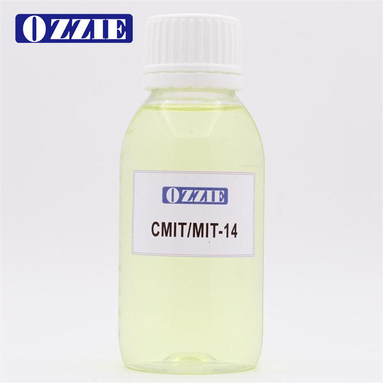 CMIT/MIT 14% CAS No 26172-55-4/2682-20-4 Biocide Solution Chemicals