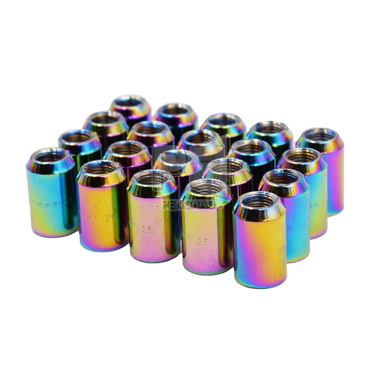 32mm M12x1.5/1.25 Racing Car Wheel Lug Nuts Wheel Rims Lug Nuts Car Accessories