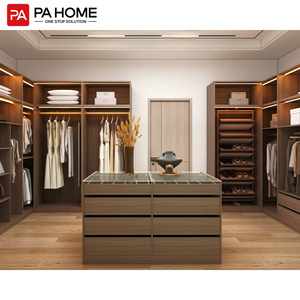 PA luxury almirah wardrobe closets para habitacion storage organization glass wardrobe bedroom wardrobe