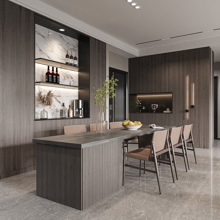 PA lemari dapur rumah tangga luxury modern lacquer design cabinet kitchen kabinet