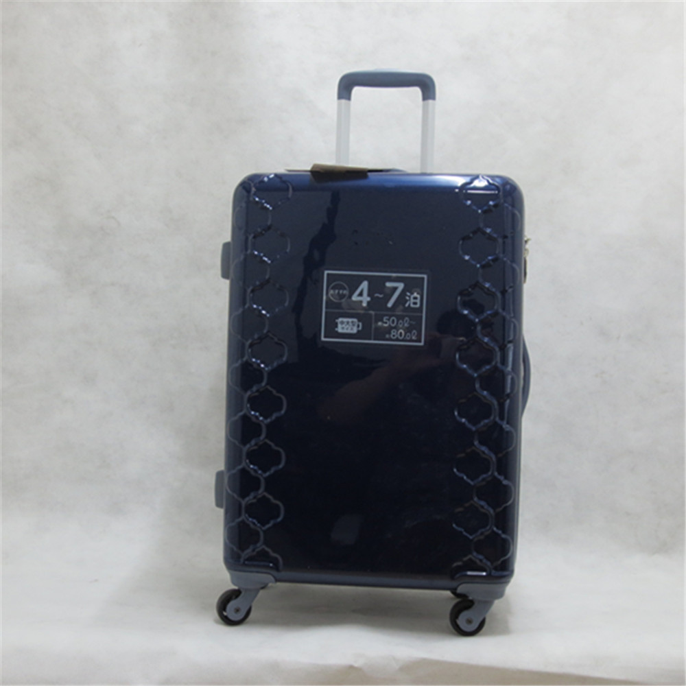 Japanese brand abs pc material lighter weight luggage suitcase