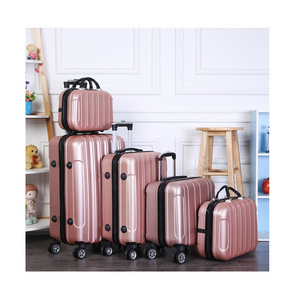 New product hot sale adult Shanghai girl luggage sets smart vspink valise suitcases travel troly maletas hand bags