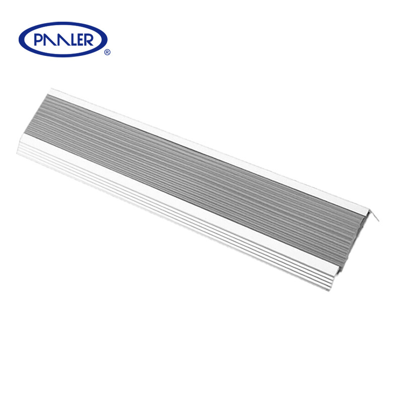 Flexible Non-Slip PVC Aluminium Stair Nose Caps Parts Step Metal Edging Strip Stair Nosing For tiles