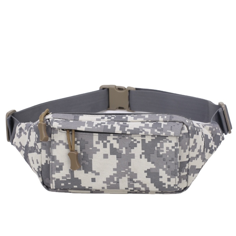 Ultra Light Personalized custom Print oem design Canvas fashionable cross body belt Waterproof fanny pack waist bags men Hip Bag