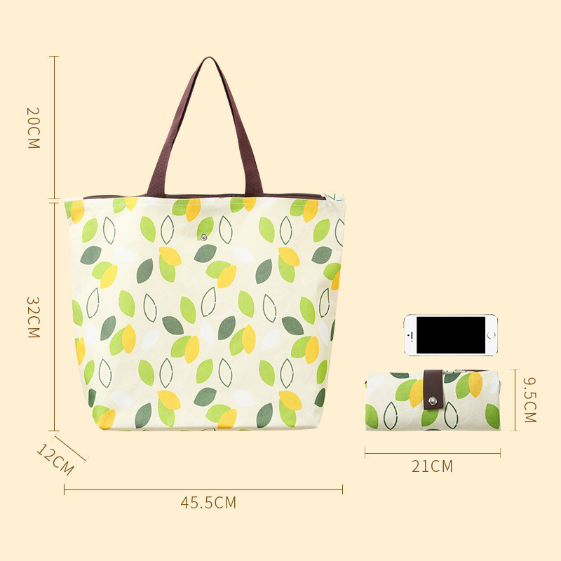 Wholesale Custom Logo Grocery Reusable Shopping Bags for Groceries Pouch Foldable Large Oxford Polyester Shopping Tote Bags