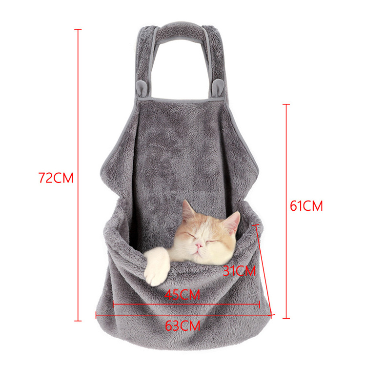 Pet Dog Carrier Front Facing Adjustable Apron Pet Carrier Front Back Pack Delantal Mascotas Pet Dog Carry Shoulder Sling Bag