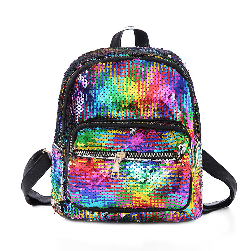 Original Manufacturer Girl Back Pack Sequin Backpack Girls