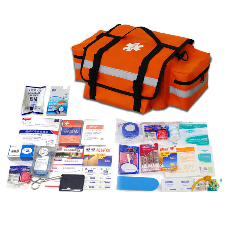 Custom Capacious Doctor Bag Medical Paquete Medico Medicine Emergency Bag Medical Family Trauma Bag Basic First Aid Kit