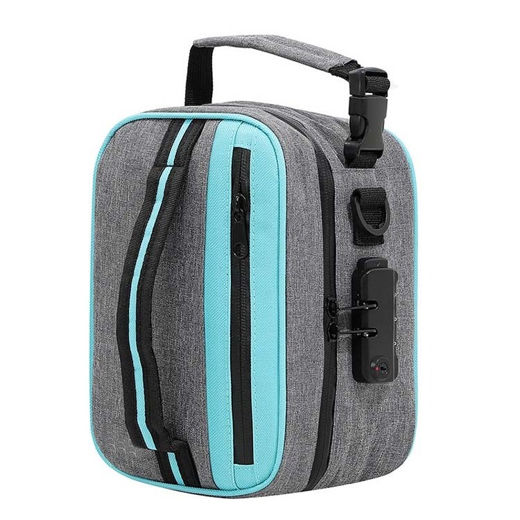 Waterproof Diabetes Insulin Travel Large Odor Proof Activated Carbon Lined Bags Smell Proof Stash Case Tobacco Smellproof Bag