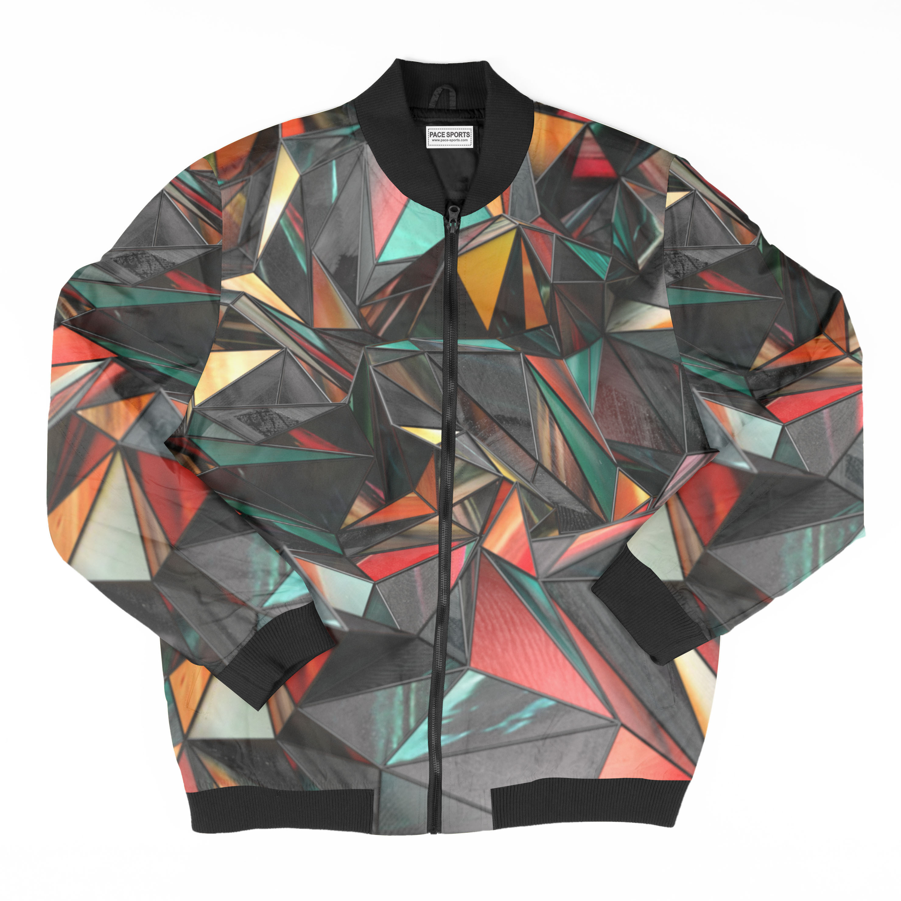 All over print Colorful Pattern Buy Mens Bomber Jacket Diamond Quilted Lightweight Windbreaker Softshell Flight Jackets