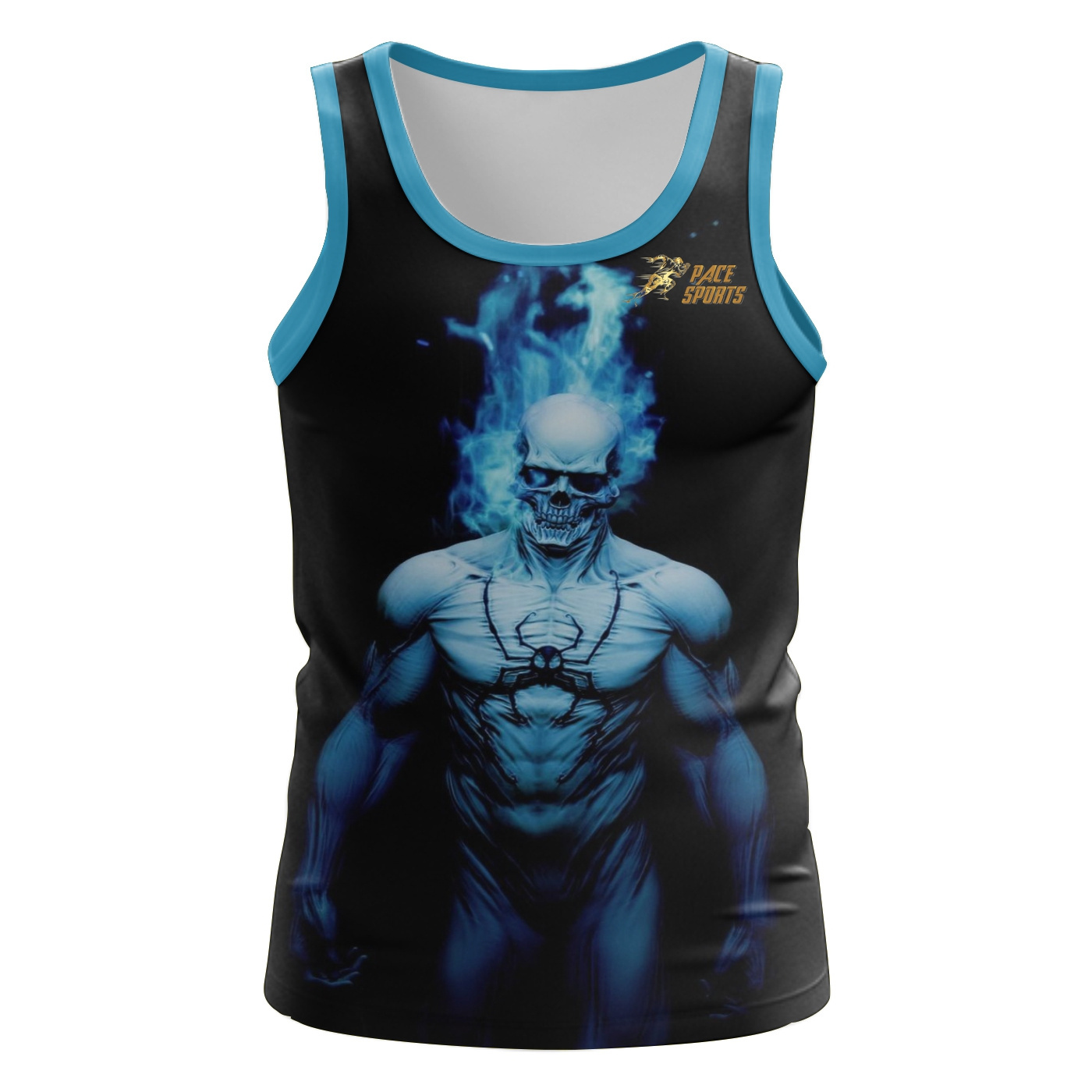 PURE Custom full sublimated running singlet 100% polyester singlets for sport men tank top wholesale by pace sports