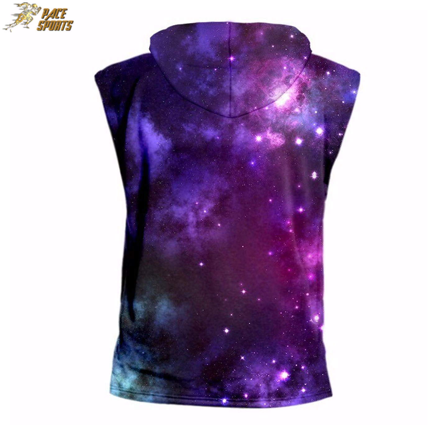 Sleeveless Patchwork Sublimation Hoodies Sweatshirt Unique Fashionable Sleeveless Plain Hoodies For Adults